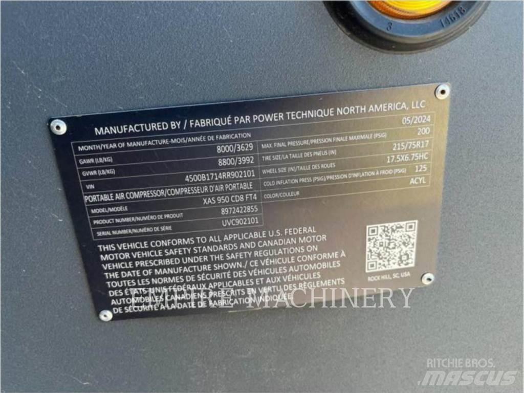 Atlas Copco XAS950CD Kompresori