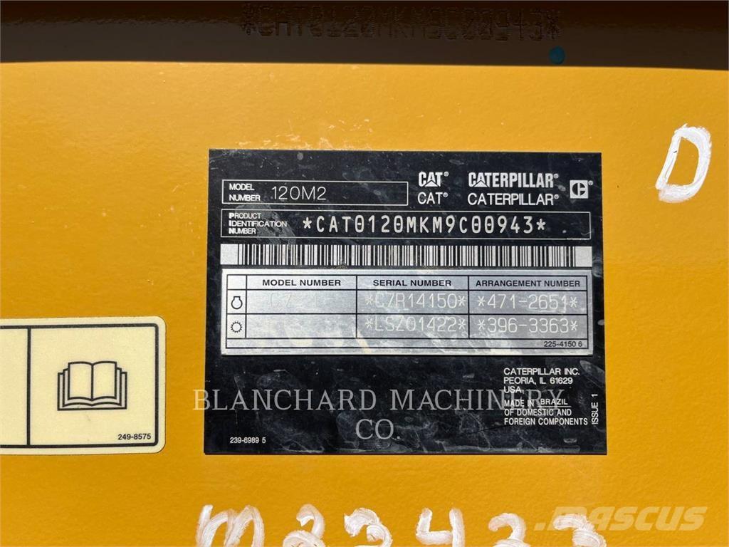 CAT 120M2 Grejderi