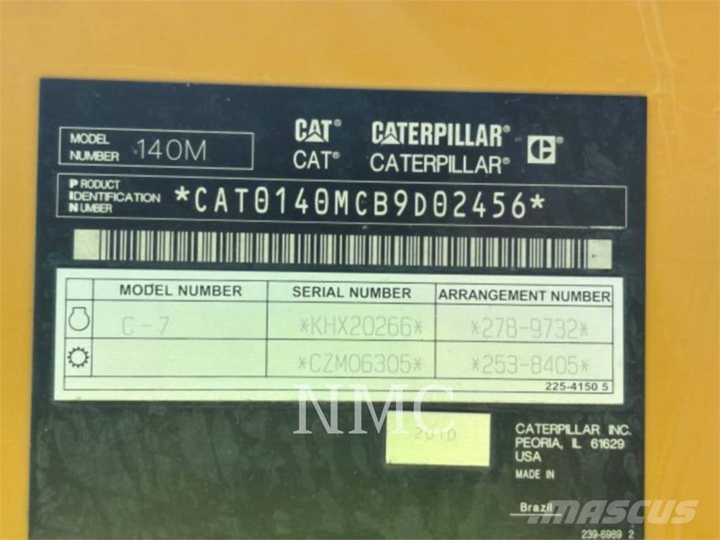 CAT 140M Grejderi