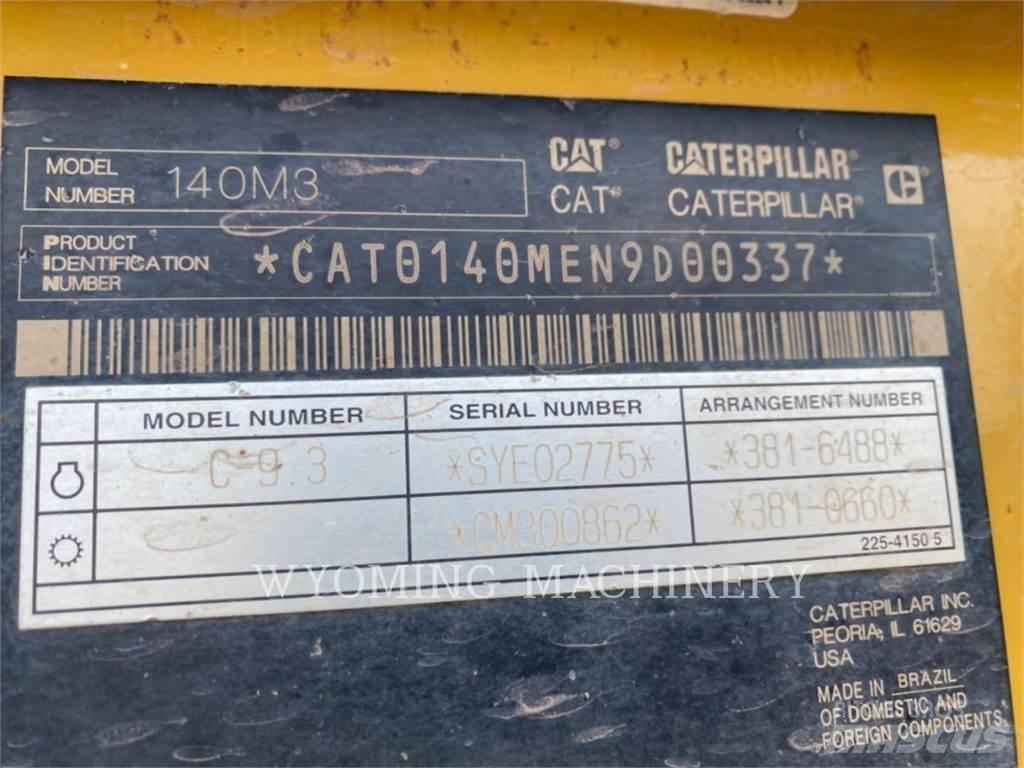CAT 140M 3 Grejderi