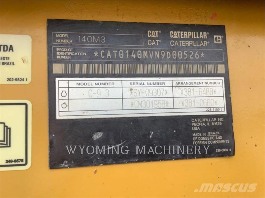 CAT 140M3 Grejderi