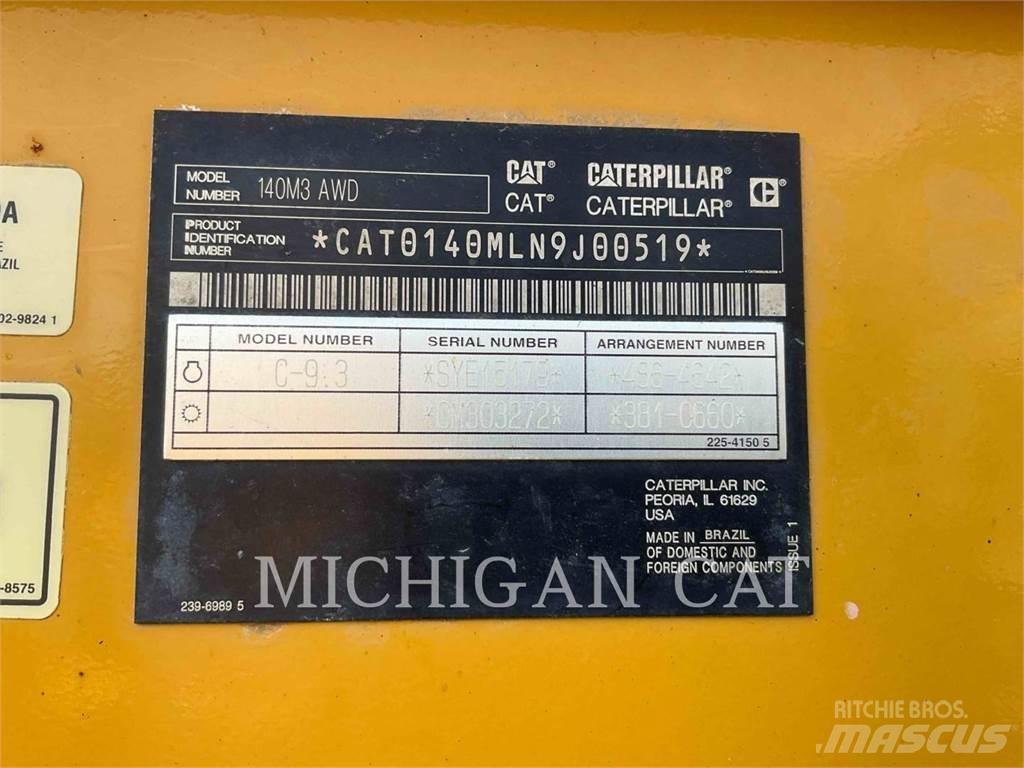 CAT 140M3 AWD Grejderi