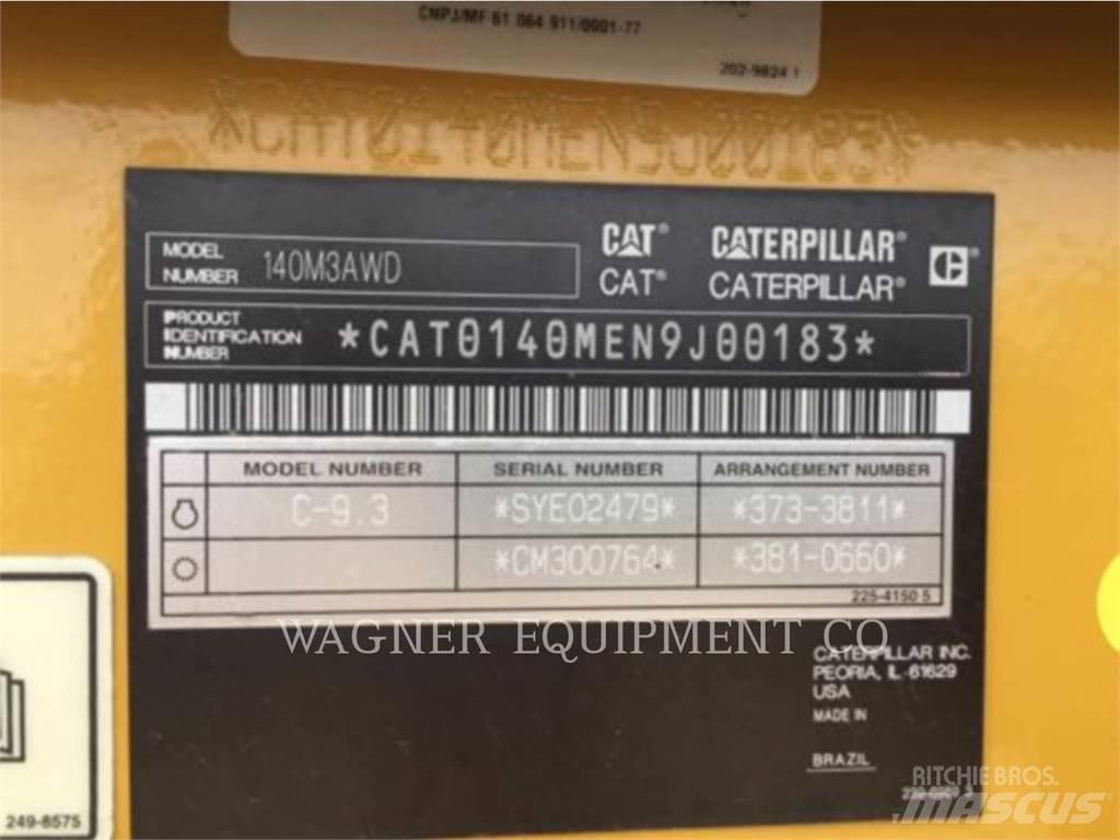 CAT 140M3 AWD Grejderi