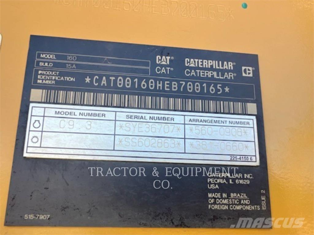 CAT 160-15AWD Grejderi