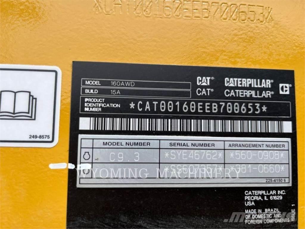 CAT 160 AWD Grejderi