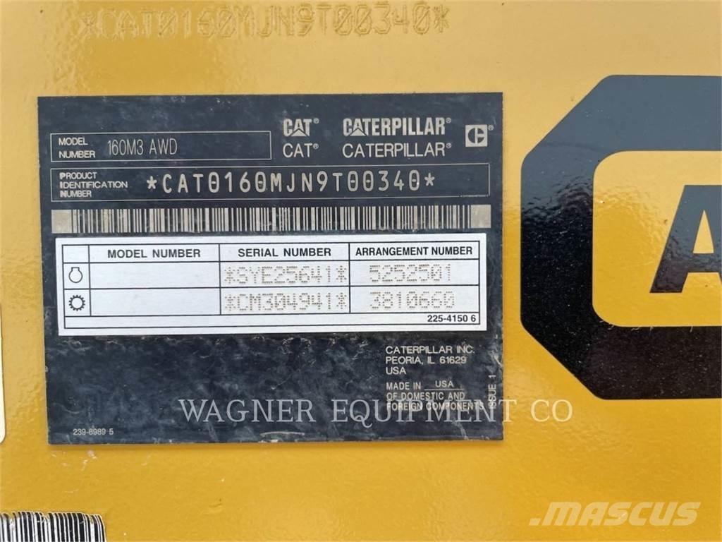 CAT 160M3 AWD Grejderi