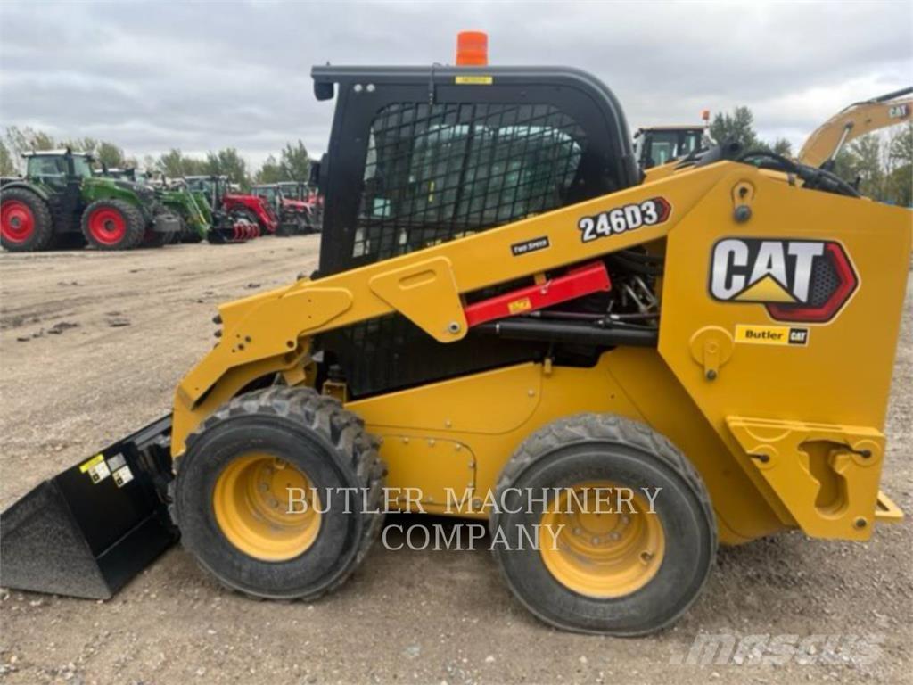 CAT 246D3 C3H2 Skid steer mini utovarivači