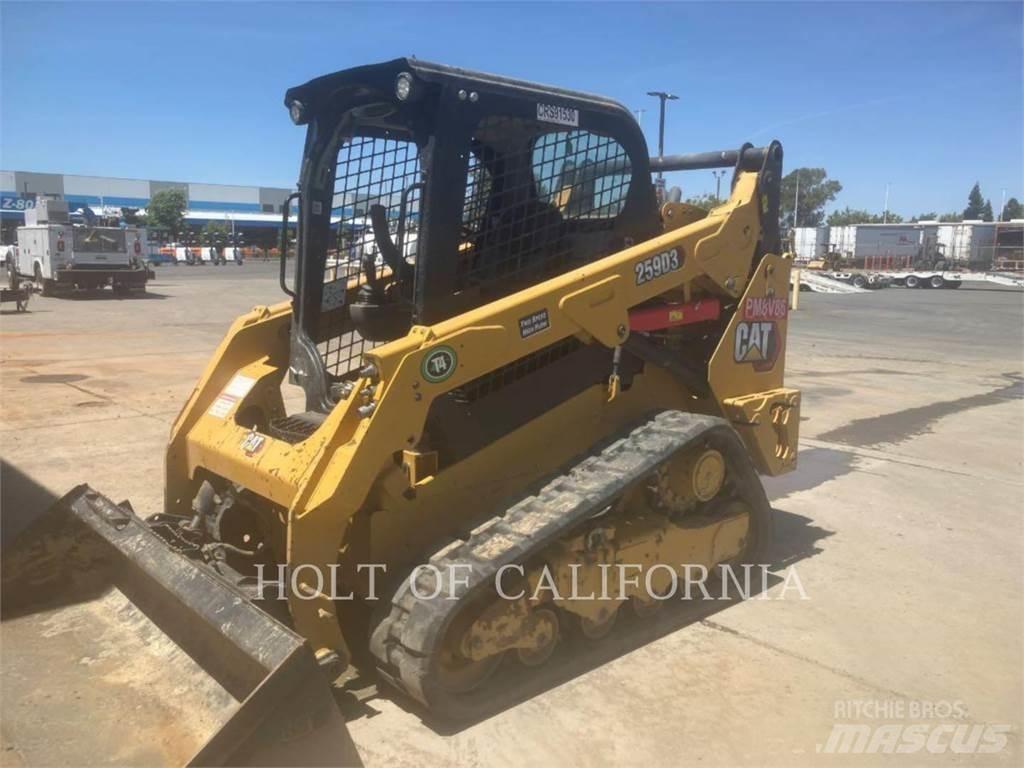 CAT 259 HF Skid steer mini utovarivači