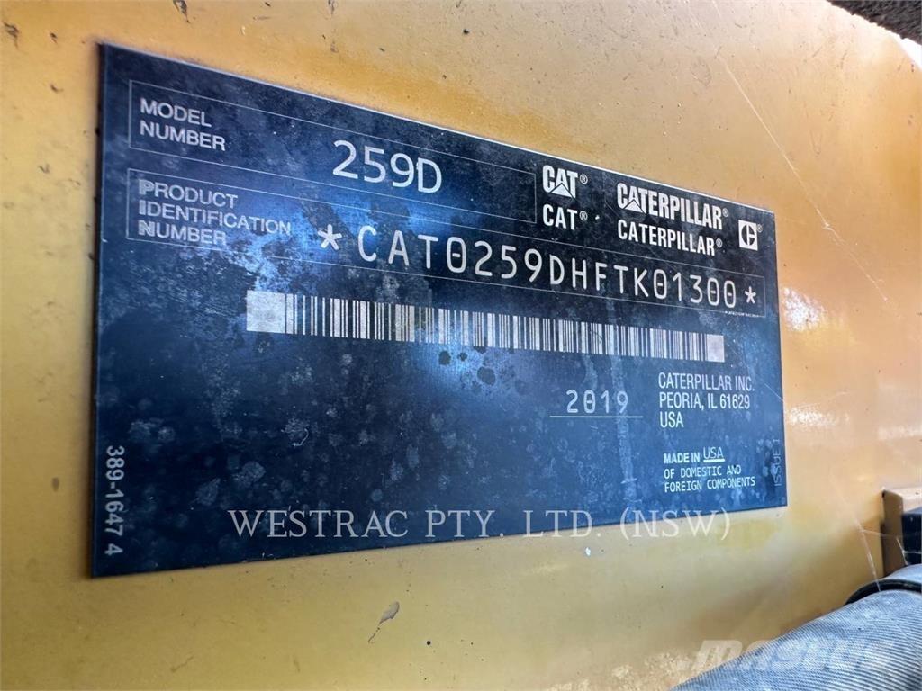CAT 259D Utovarivaču guseničara