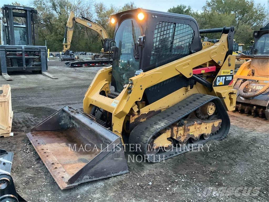 CAT 259D A2Q Skid steer mini utovarivači