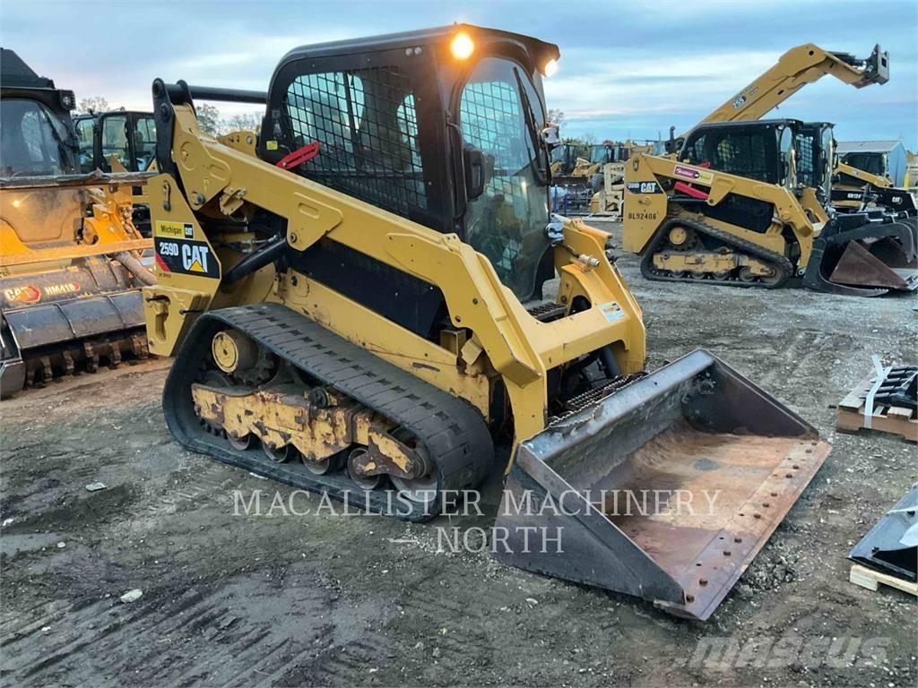 CAT 259D A2Q Skid steer mini utovarivači