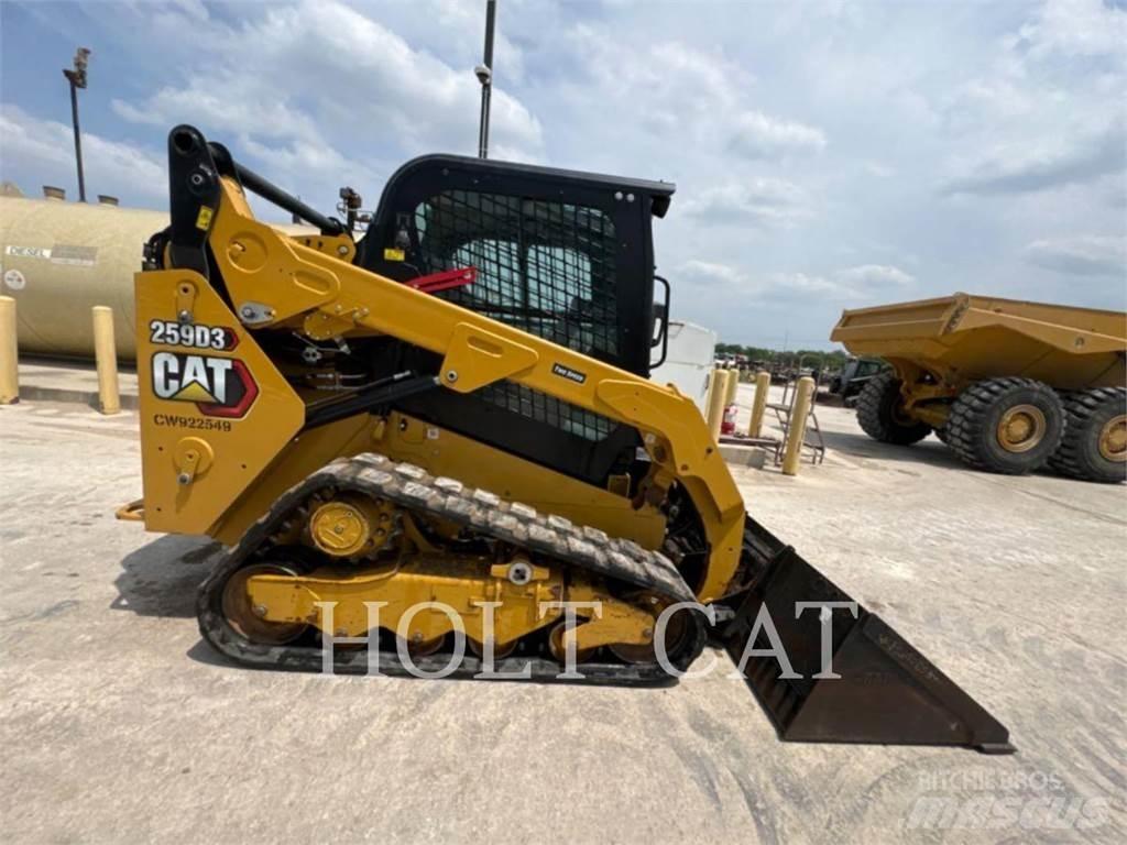 CAT 259D CAB Skid steer mini utovarivači