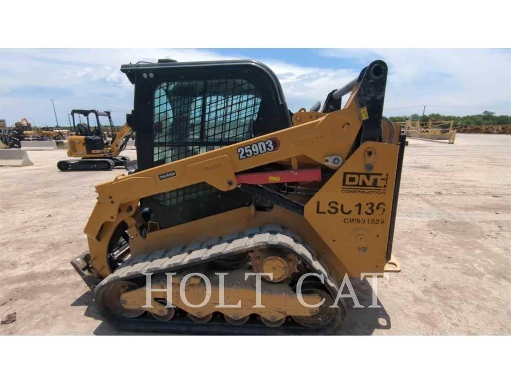 CAT 259D CAB Skid steer mini utovarivači