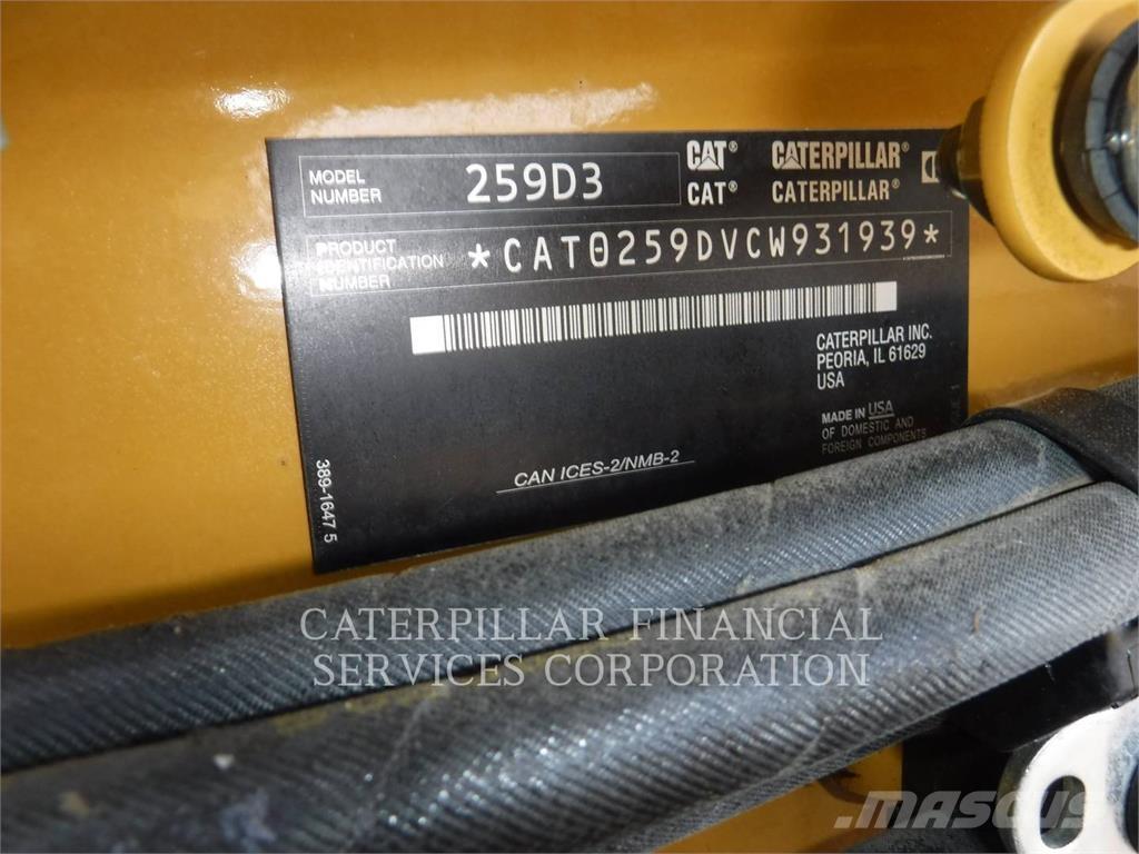 CAT 259D3 Utovarivaču guseničara