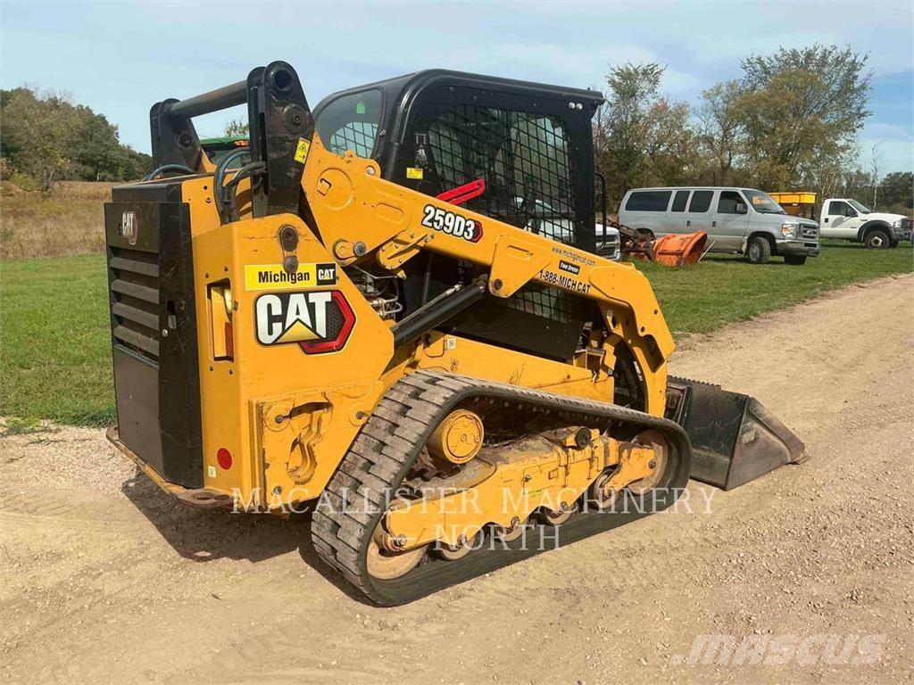 CAT 259D3 AQBW Skid steer mini utovarivači