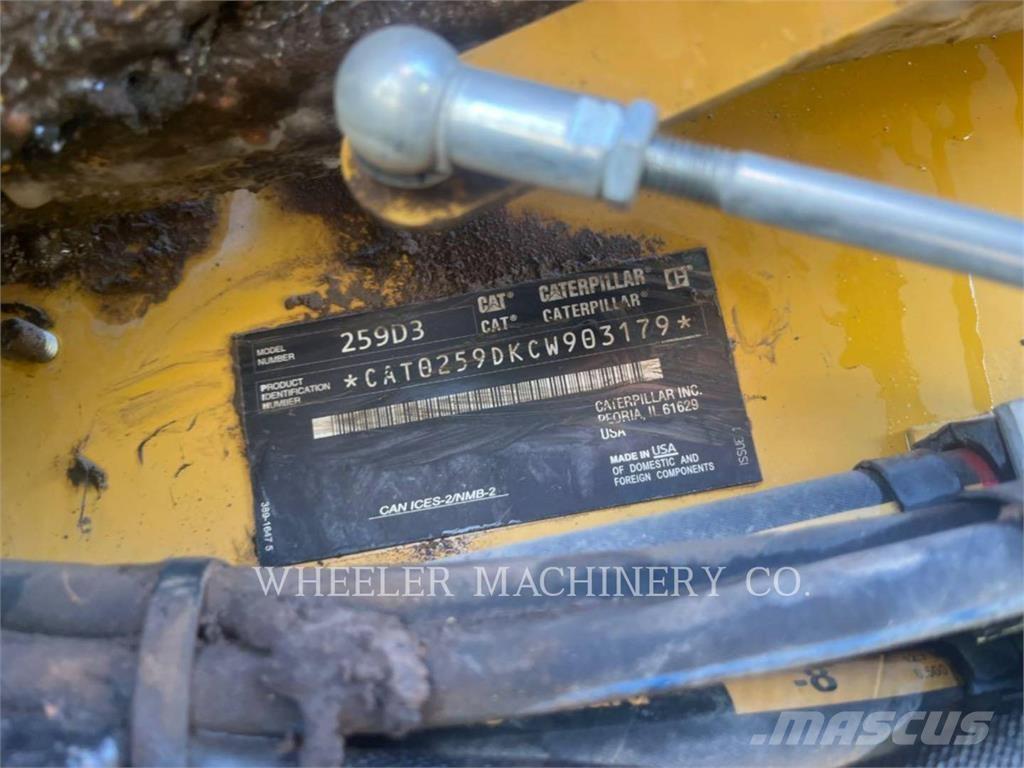 CAT 259D3 C3H2 Utovarivaču guseničara