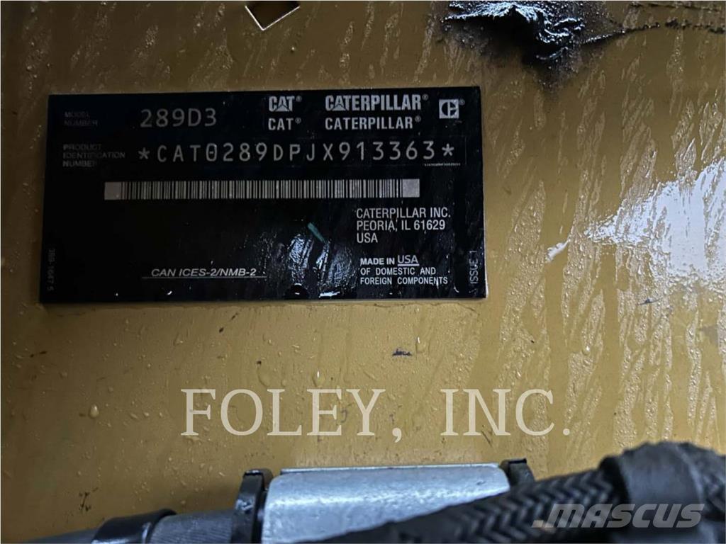 CAT 289D3 Utovarivaču guseničara