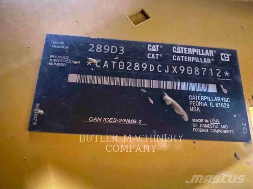 CAT 289D3 C3H3 Utovarivaču guseničara