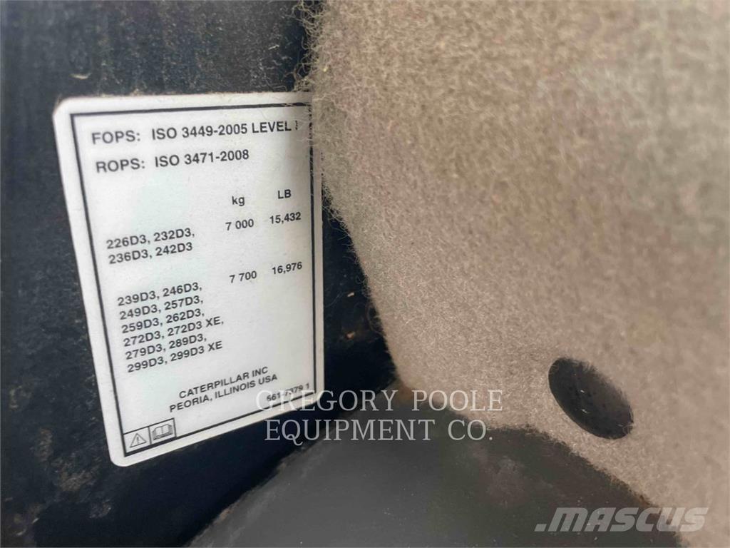 CAT 299D3XE Utovarivaču guseničara