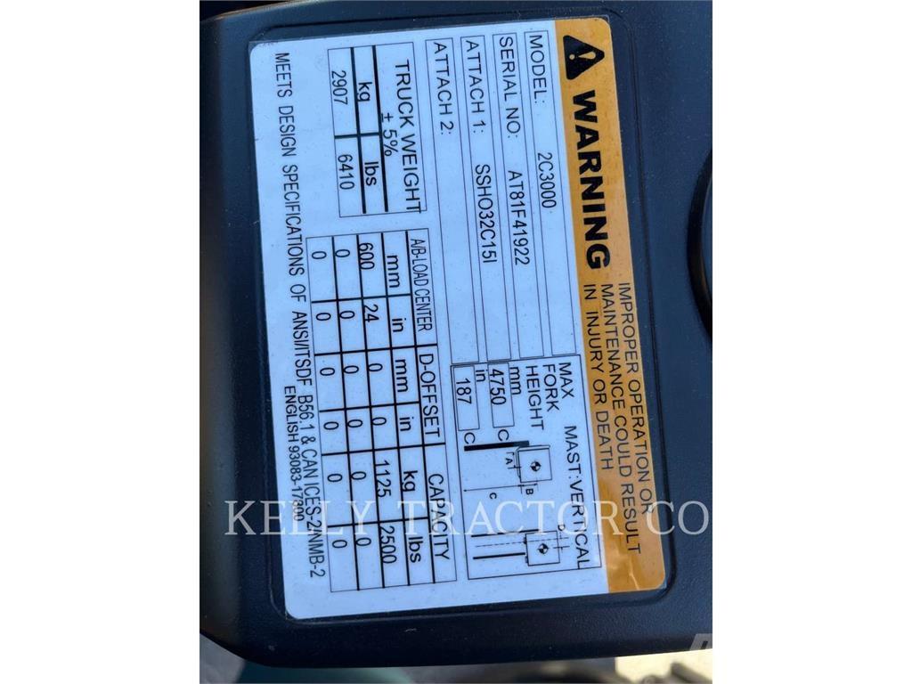 CAT 2C3000 Viljuškari - ostalo