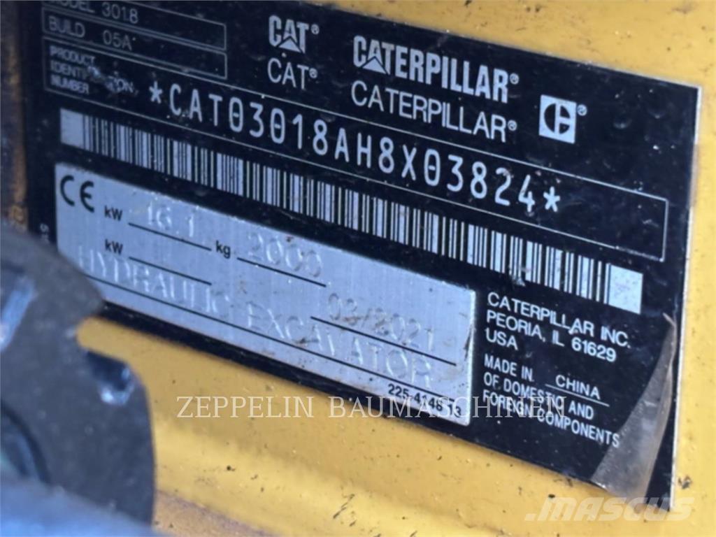 CAT 301.8-05A Bageri guseničari