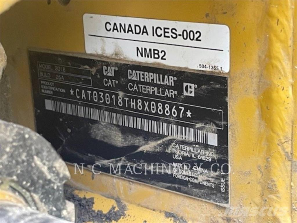 CAT 301.8 CRCB Bageri guseničari