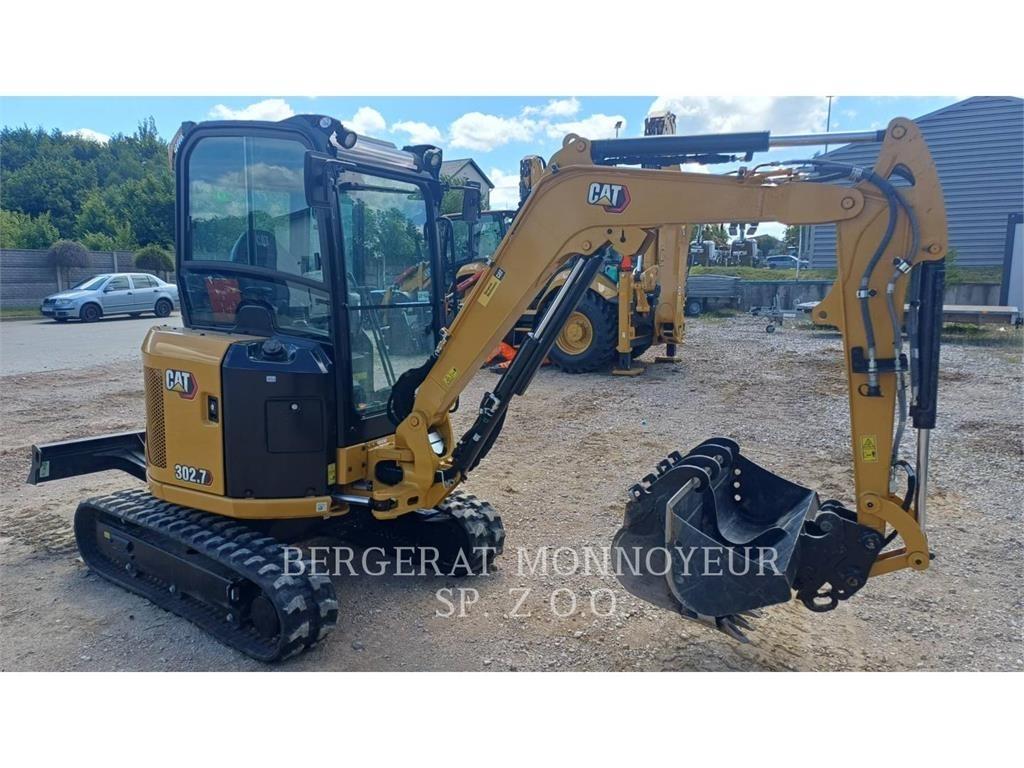 CAT 302.7CR Bageri guseničari