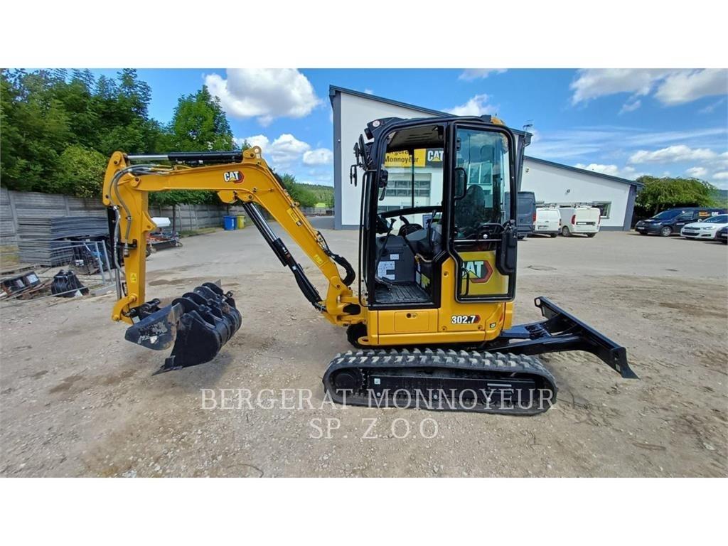 CAT 302.7CR Bageri guseničari