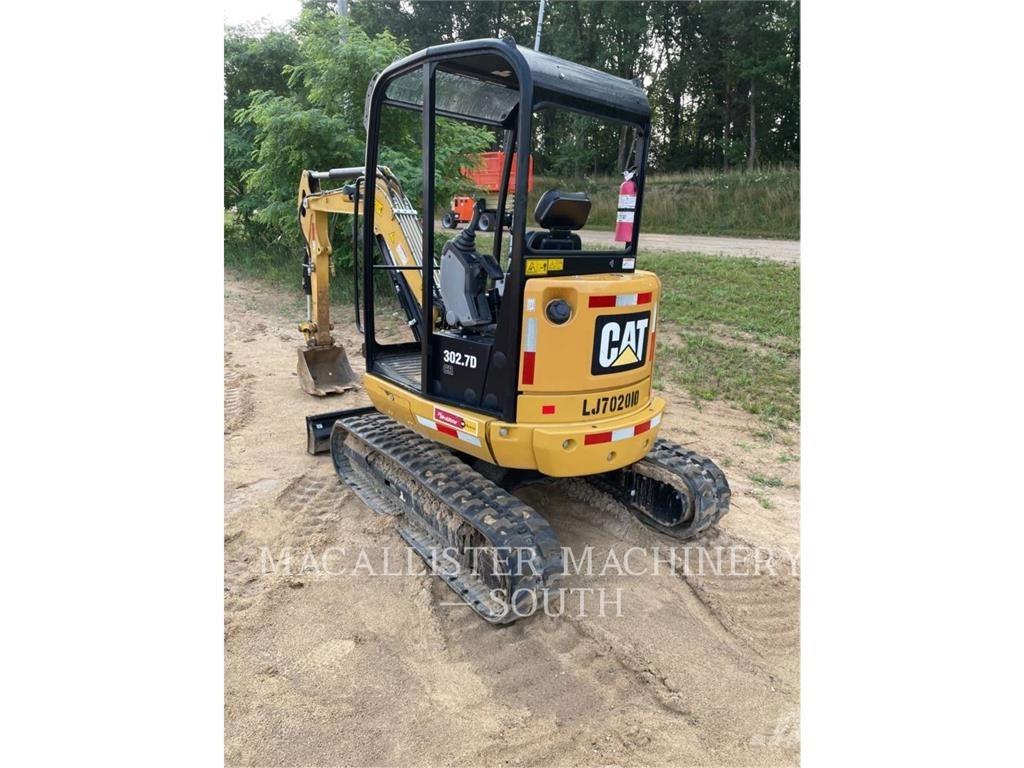 CAT 302.7DCR Bageri guseničari