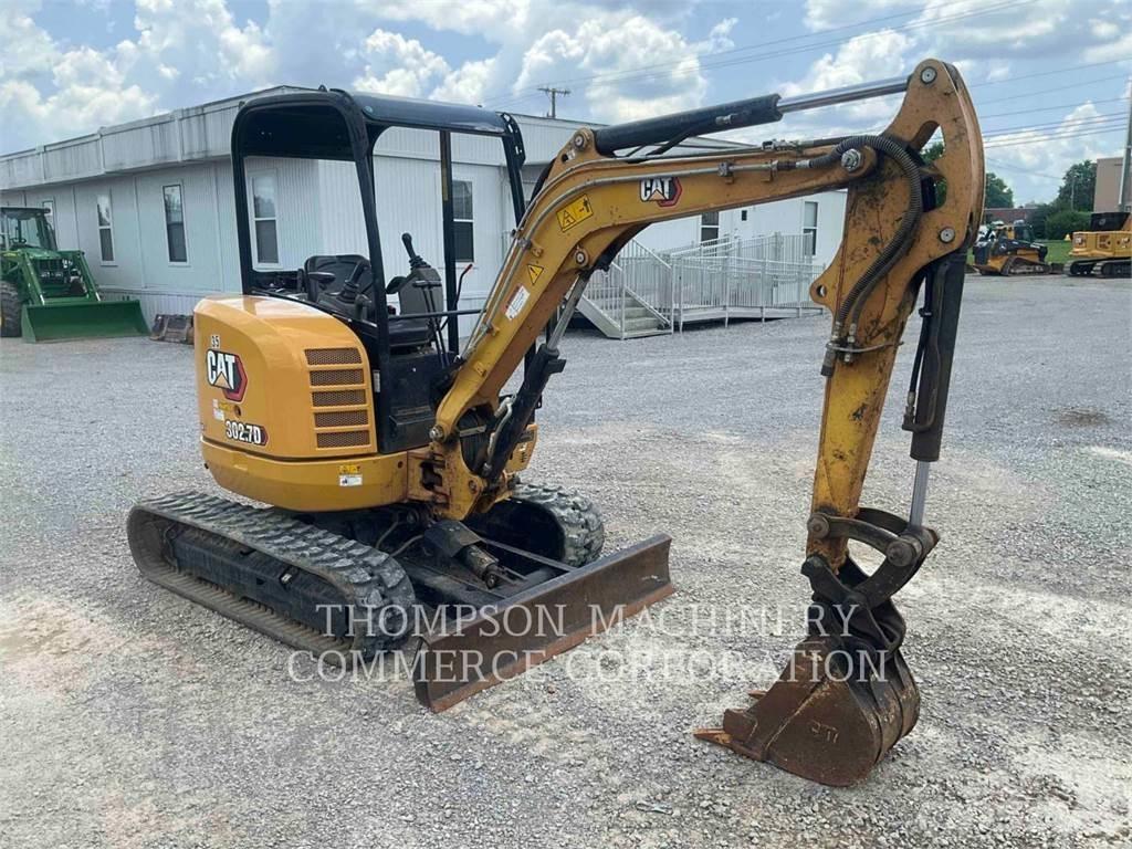 CAT 302.7DCR Bageri guseničari