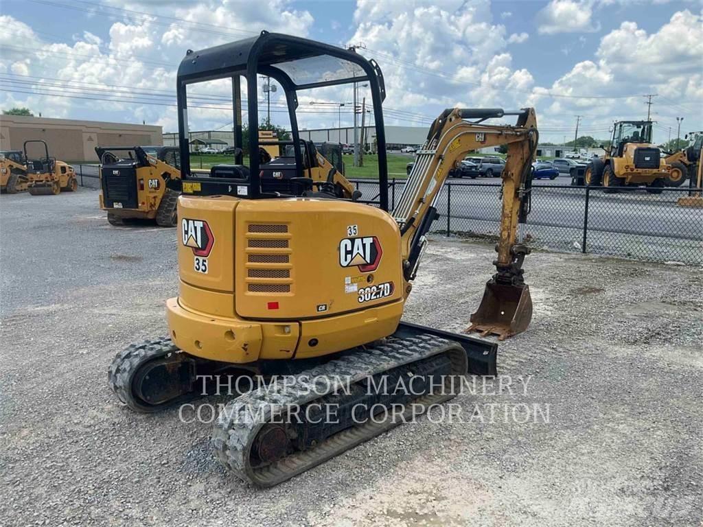 CAT 302.7DCR Bageri guseničari