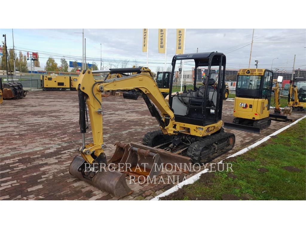 CAT 302.7DCR Bageri guseničari