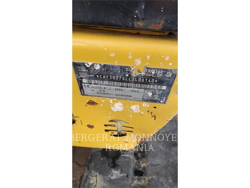 CAT 302.7DCR Bageri guseničari