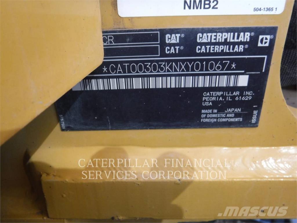 CAT 303-07CR Bageri guseničari