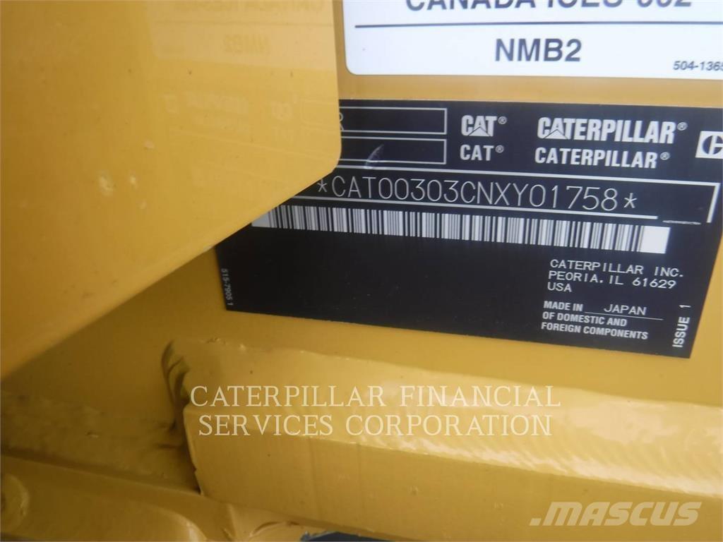 CAT 303-07CR Bageri guseničari