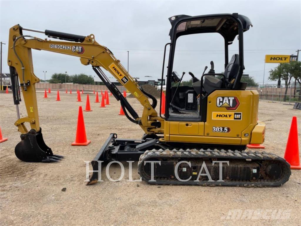CAT 303.5 CR Bageri guseničari