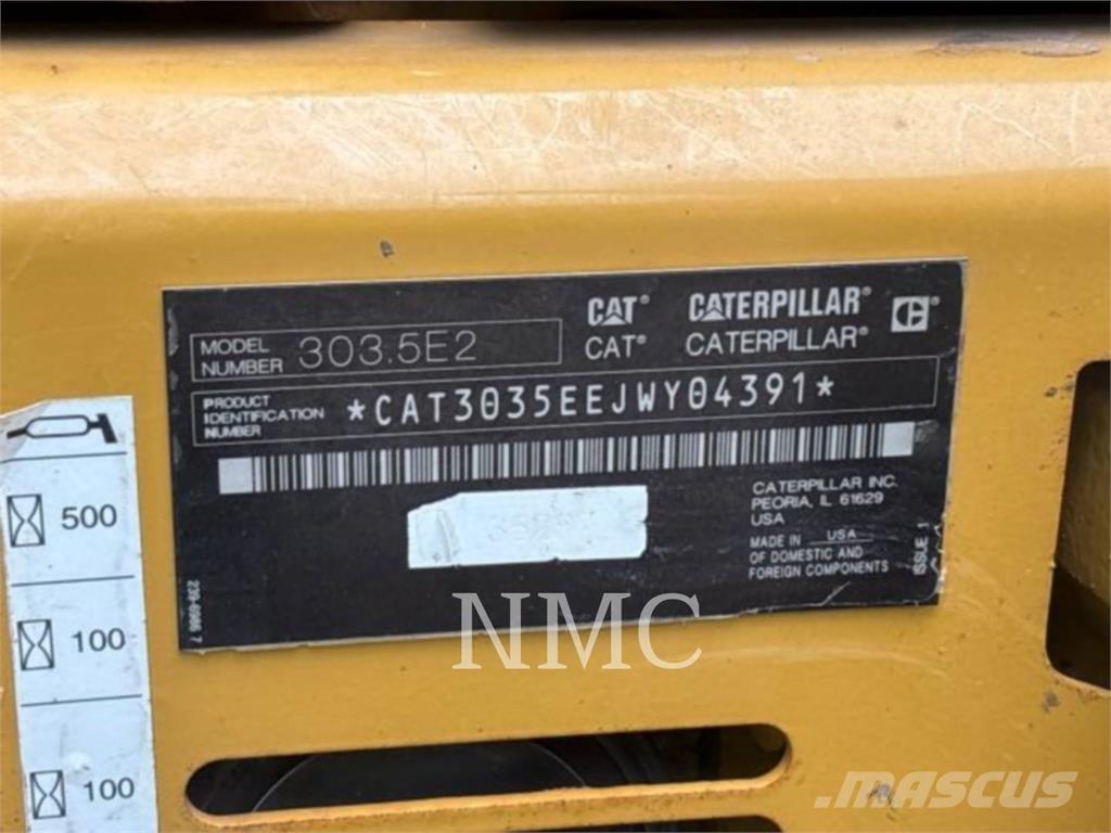CAT 303.5E2 Bageri guseničari