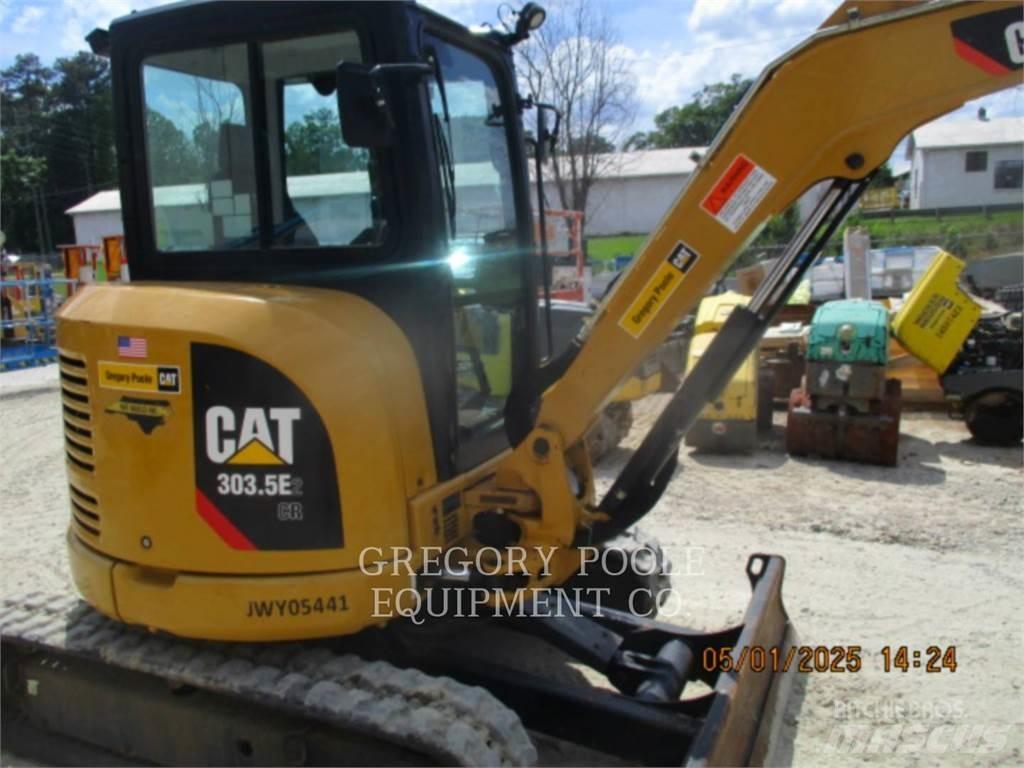 CAT 303.5E2CR Bageri guseničari