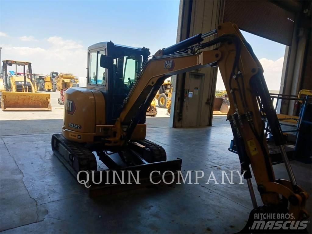 CAT 303.5E2CR Bageri guseničari