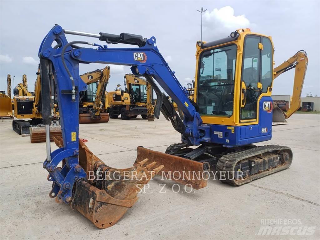 CAT 303 CR Bageri guseničari