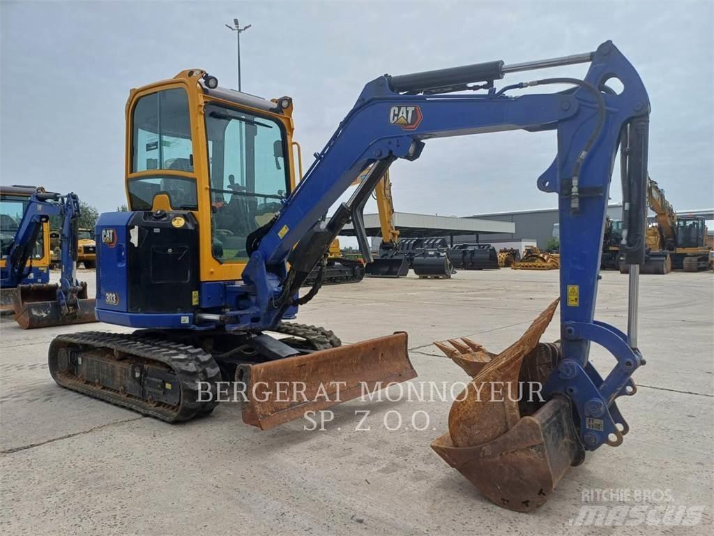 CAT 303 CR Bageri guseničari