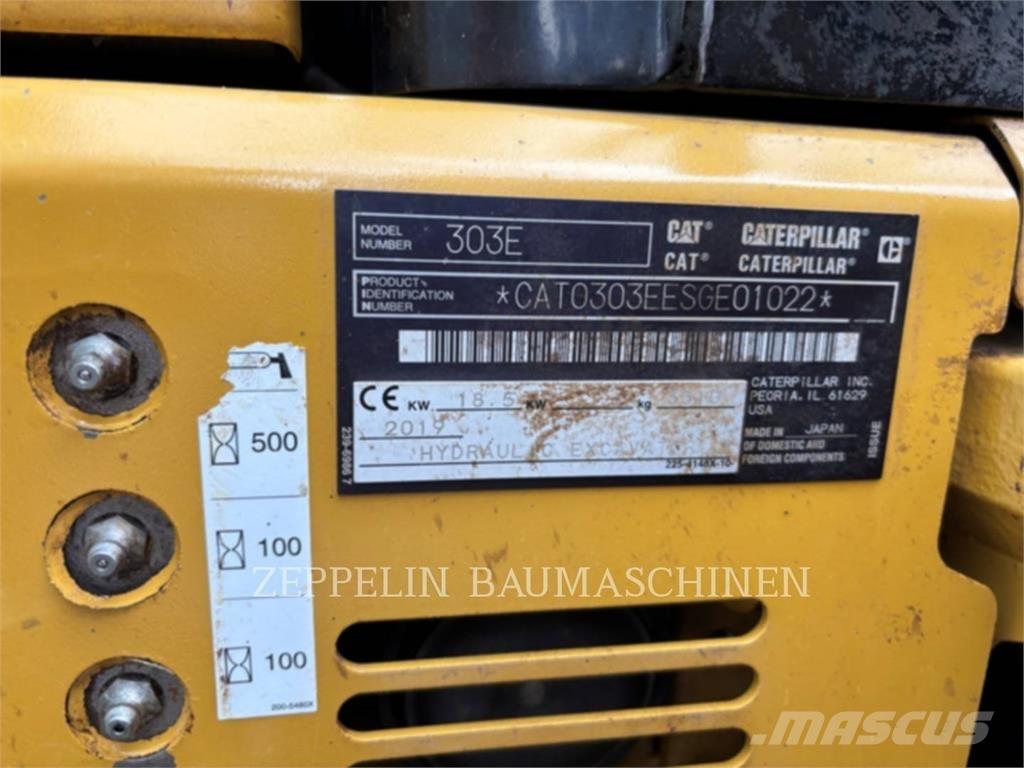 CAT 303ECR Bageri guseničari