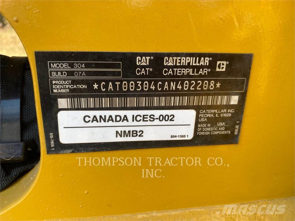 CAT 304 Bageri guseničari