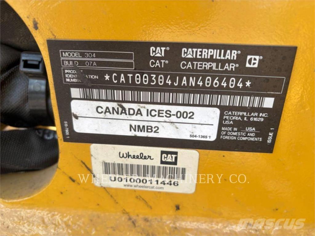 CAT 304 C3 THQ Bageri guseničari