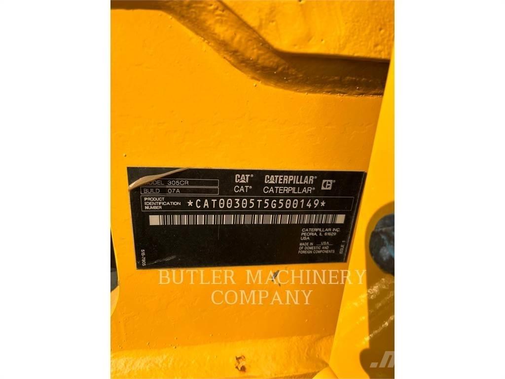 CAT 305-07A Bageri guseničari