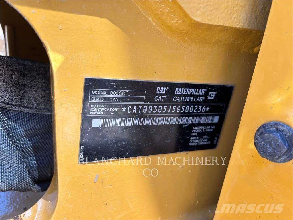 CAT 305-07CR Bageri guseničari