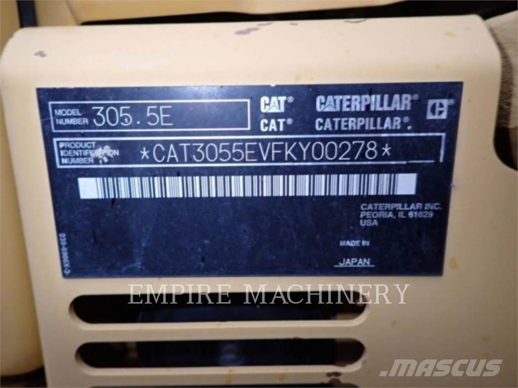 CAT 305.5E CA Bageri guseničari