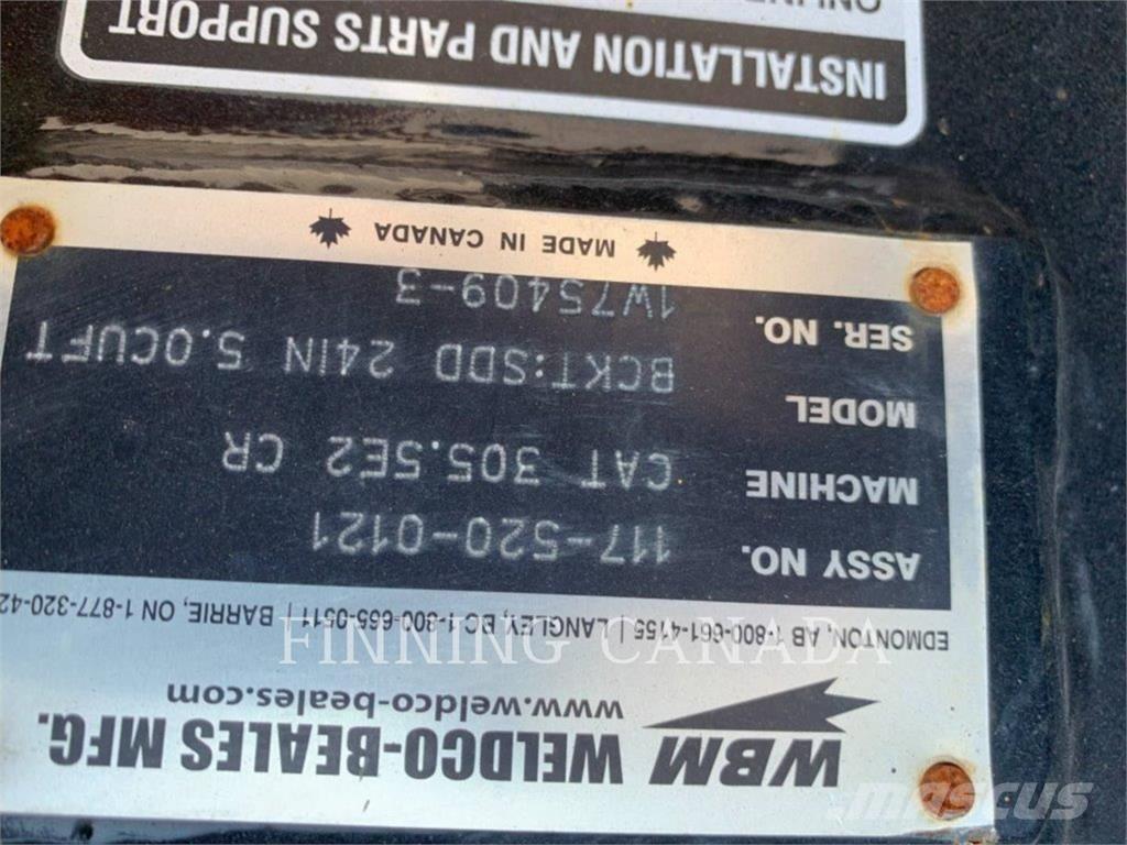 CAT 305.5E2 Bageri guseničari