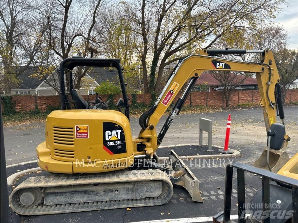 CAT 305.5E2CR Bageri guseničari