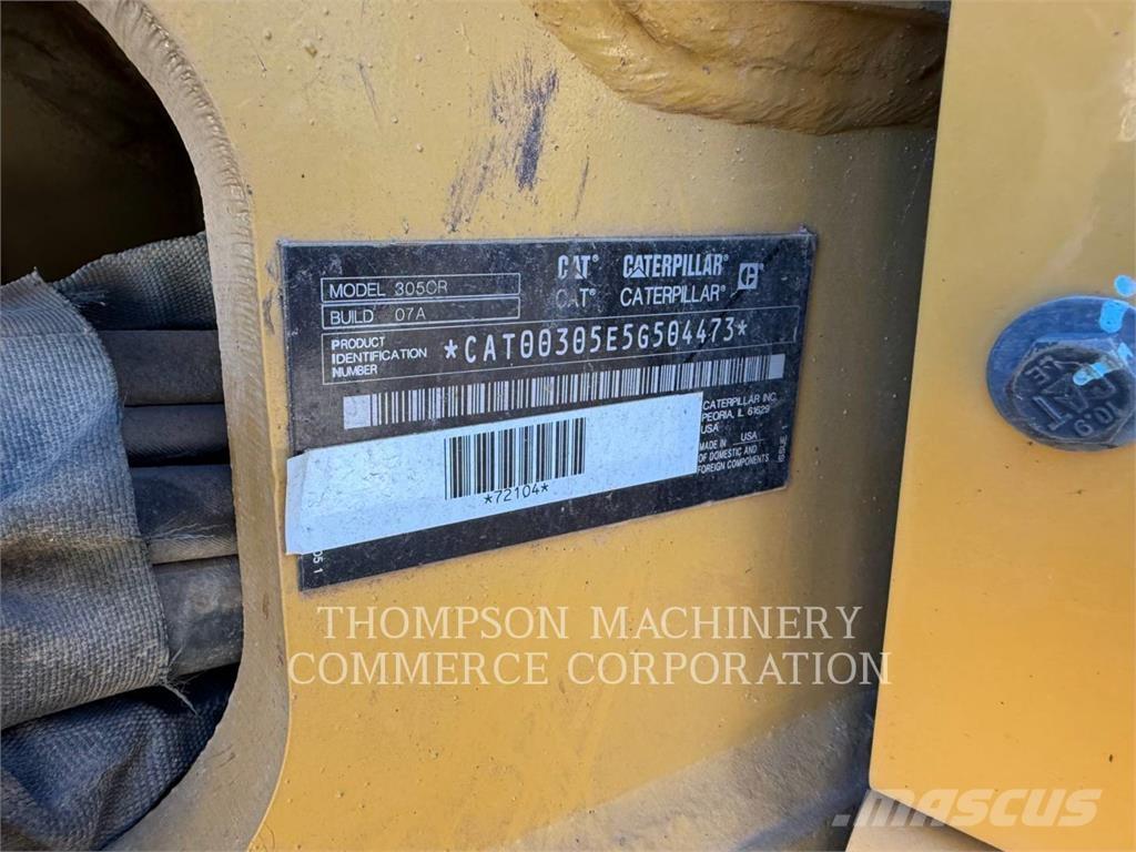CAT 305 CR Bageri guseničari